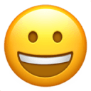 Grinning face