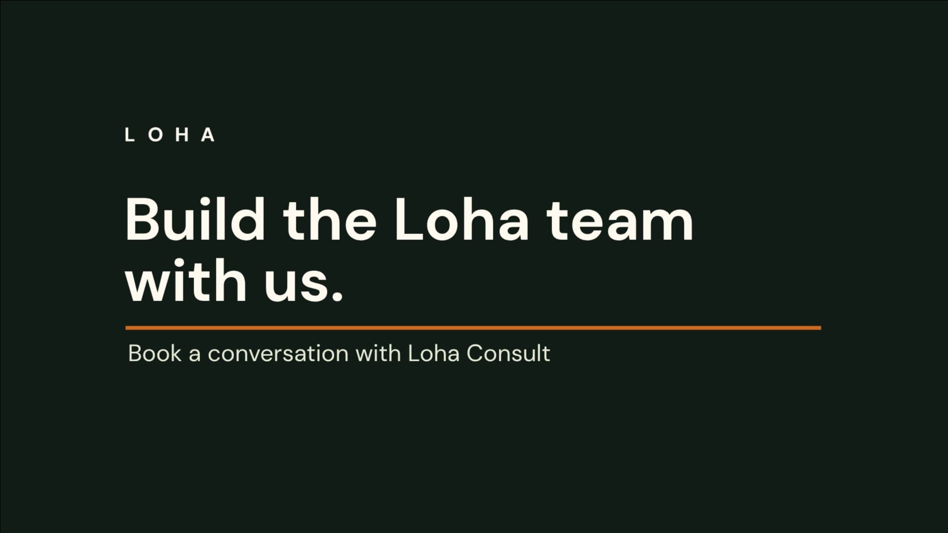 Interview with Loha